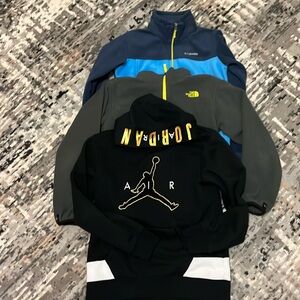 Bundle of youth jackets